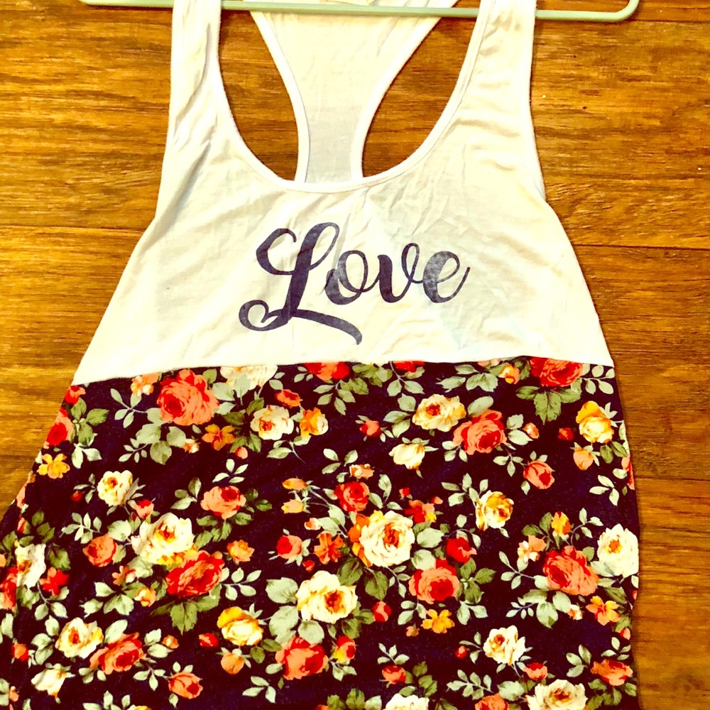 Racerback tank